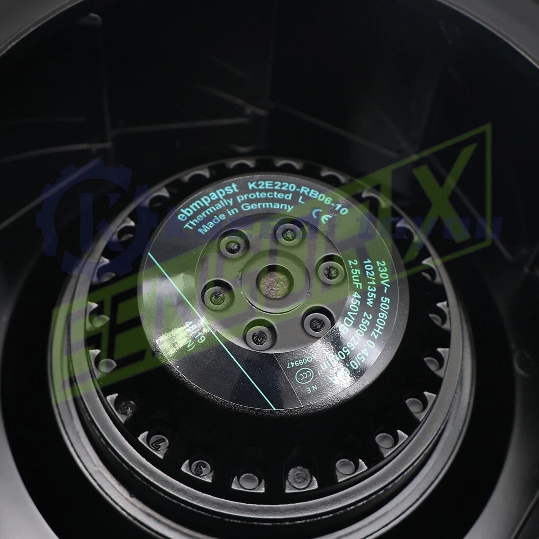 K2E220-RB06-10 Centrifugal Fan 230V 102/135W ~