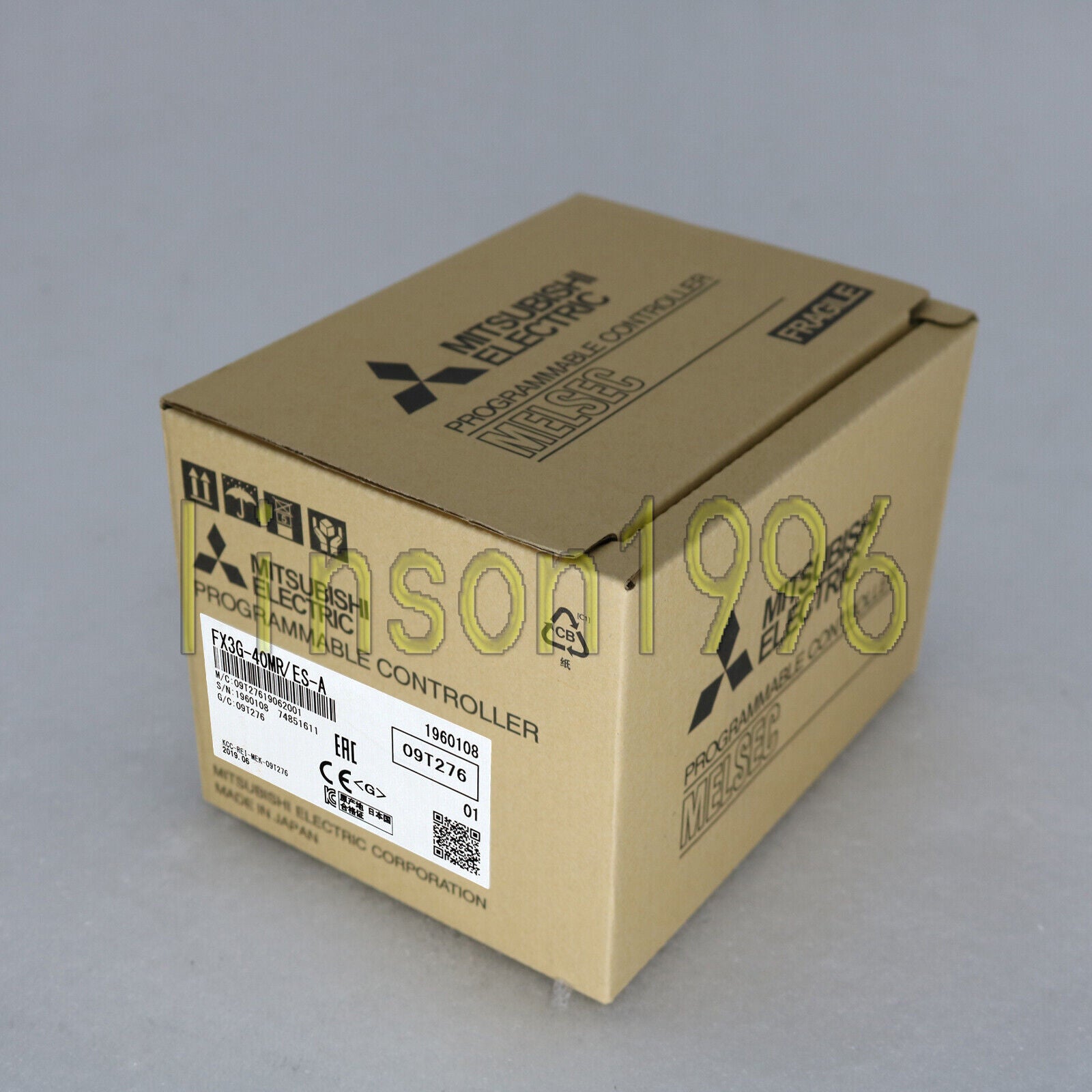 1PC In-Box Mitsubishi Programmable Controller FX3G-40MR/ES-A - MITSUBISHI