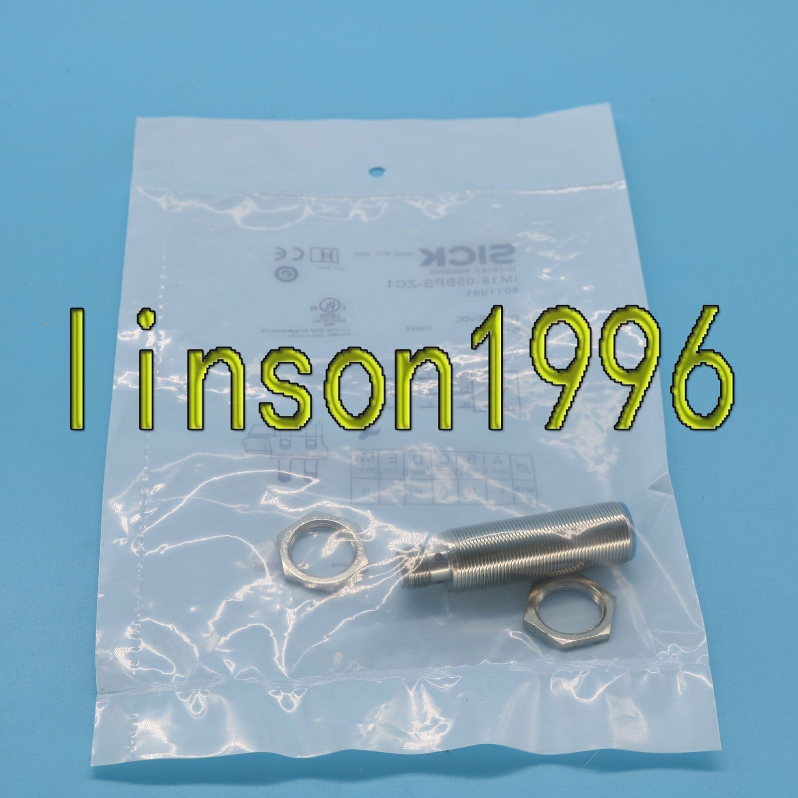 1-Piece Proximity Switch IM18-05BPS-ZC1 - SICK