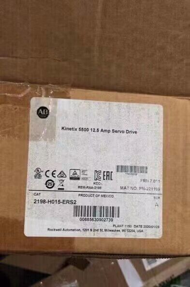 Allen Bradley Kinetix 5500 Servo Drive 2198-H015-ERS2 - ALLEN BRADLEY