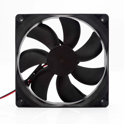 1PCS YD12025HSL 12025 DC12V 0.30A 12CM 2-wire Inverter Cooling Fan