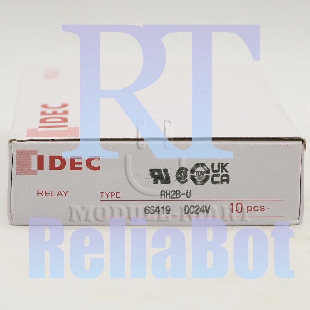 RH2B-U DC24V RH2B-UDC24 Intermediate Relay 8Pins 8A 24VDC 10PCS