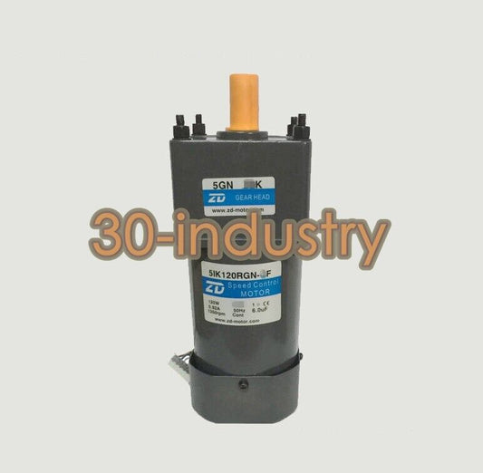 ZD 5IK120RGN-AF Gear Motor 110V, 3K to 18K RPM, Reliable Performance - ZD