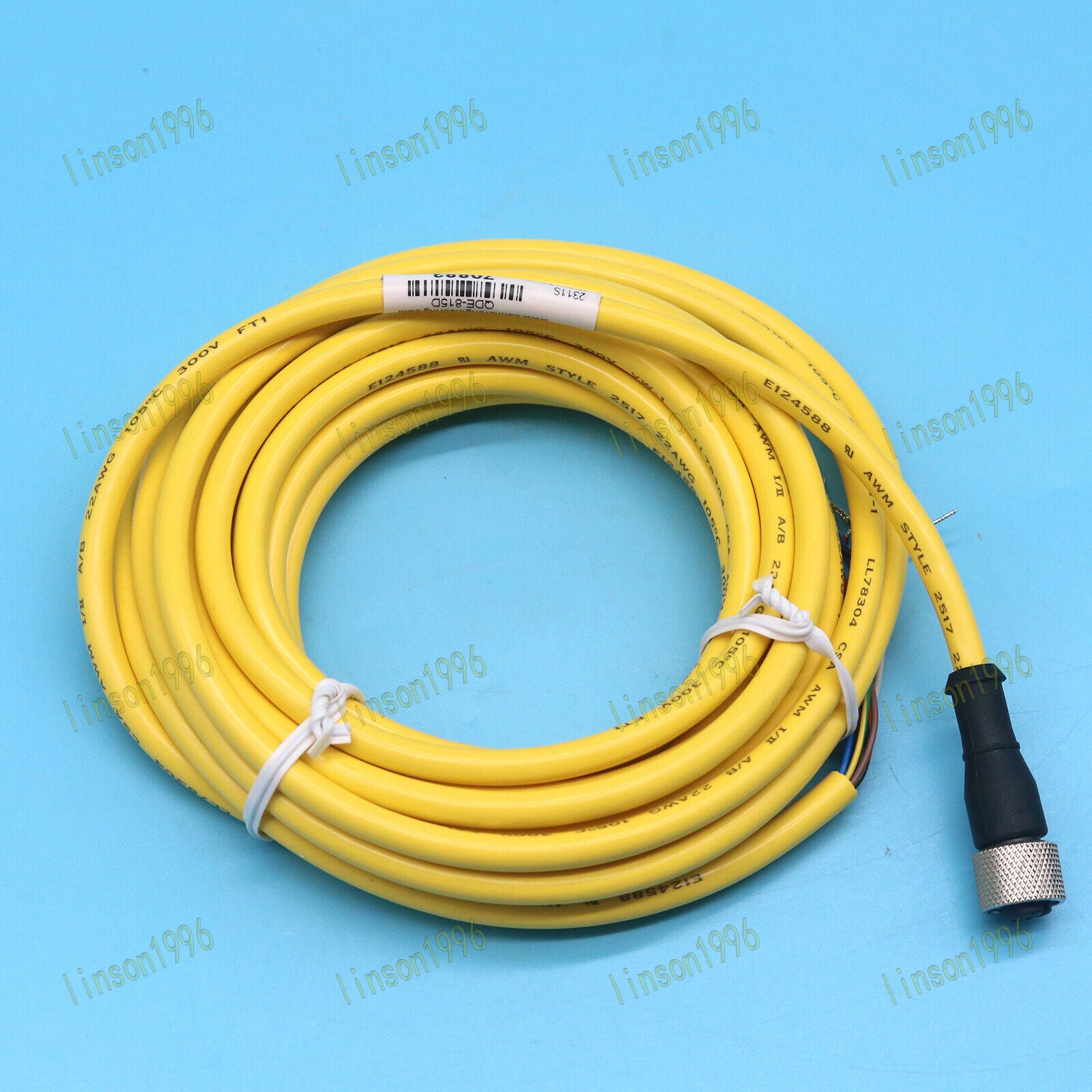 new  BANNER QDE-815D Safety Light Curtain Cable  SHIP BANNER