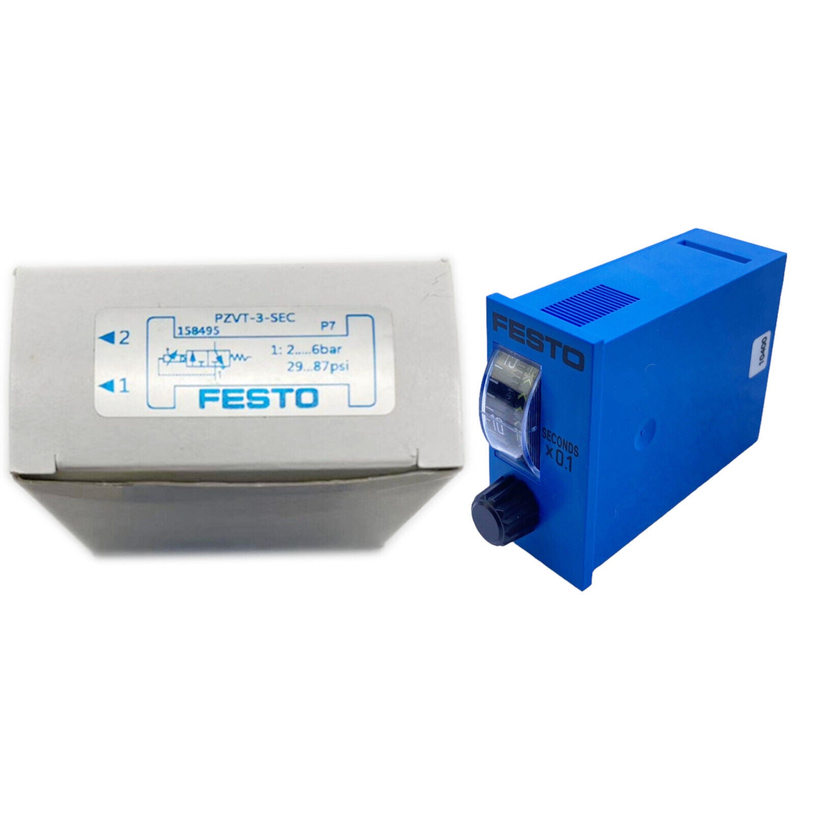 FESTO Pneumatic Timer PZVT-3-SEC - FESTO