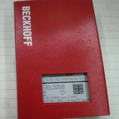 New BECKHOFF EL3208: High-Performance PLC Module for Industrial Applications - BECKHOFF