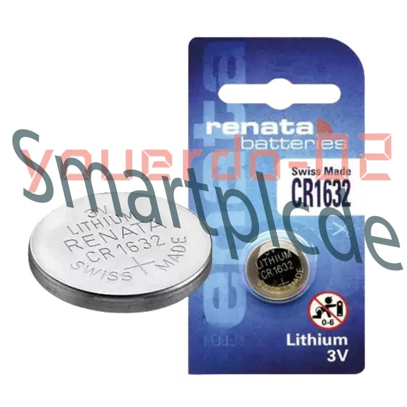 10PC Box Renata CR1632 3V Button Battery Remote Control Battery