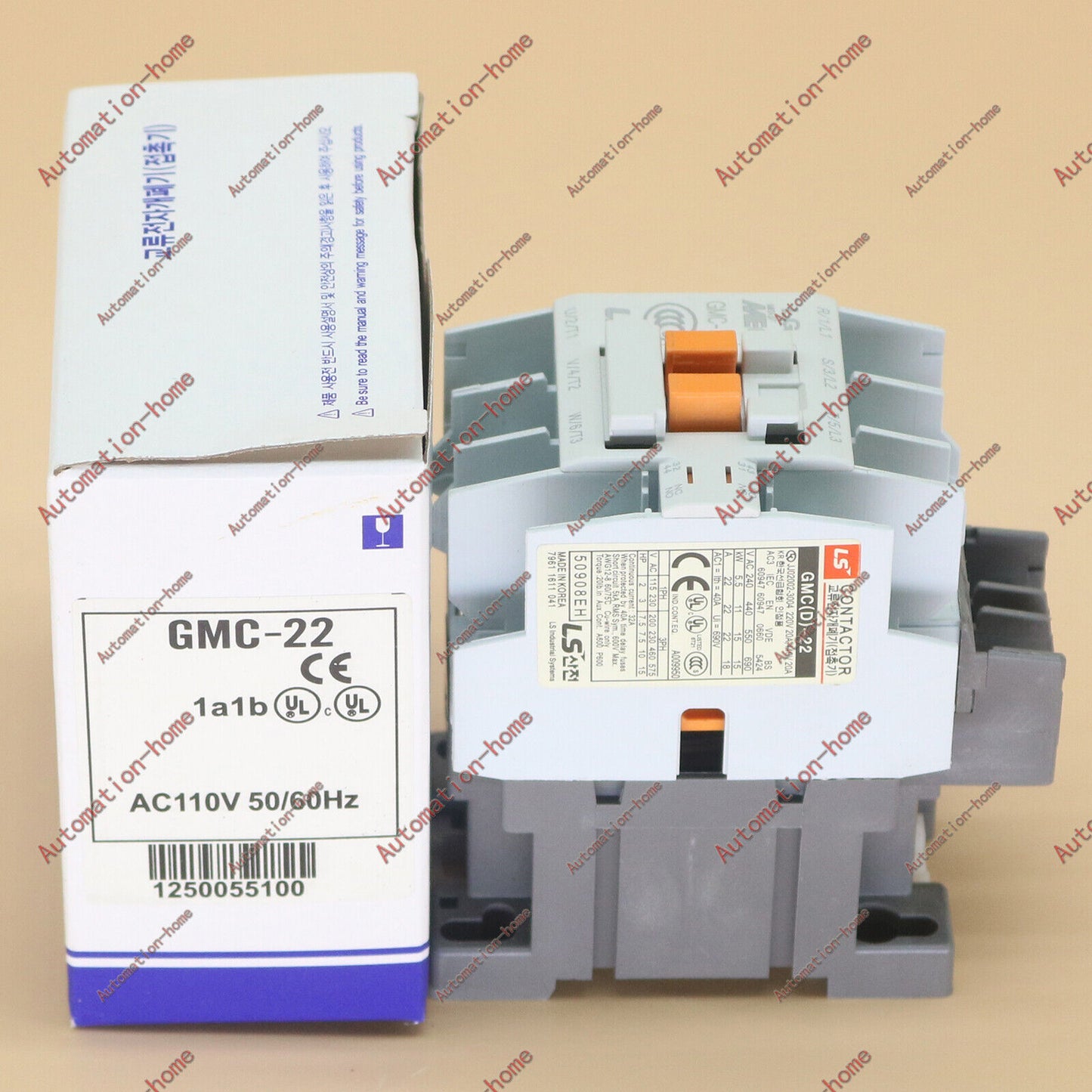 new lg lg ls mec gmc-22 ac110v 50hz ac contactor spot stock title - LG