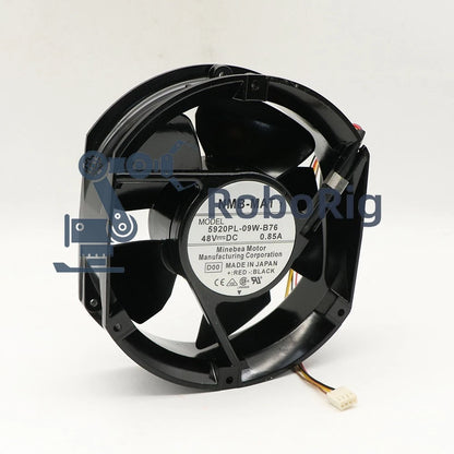 1Pcs NMB-MAT 5920PL-09W-B76 48V 0.85A Cooling Fan