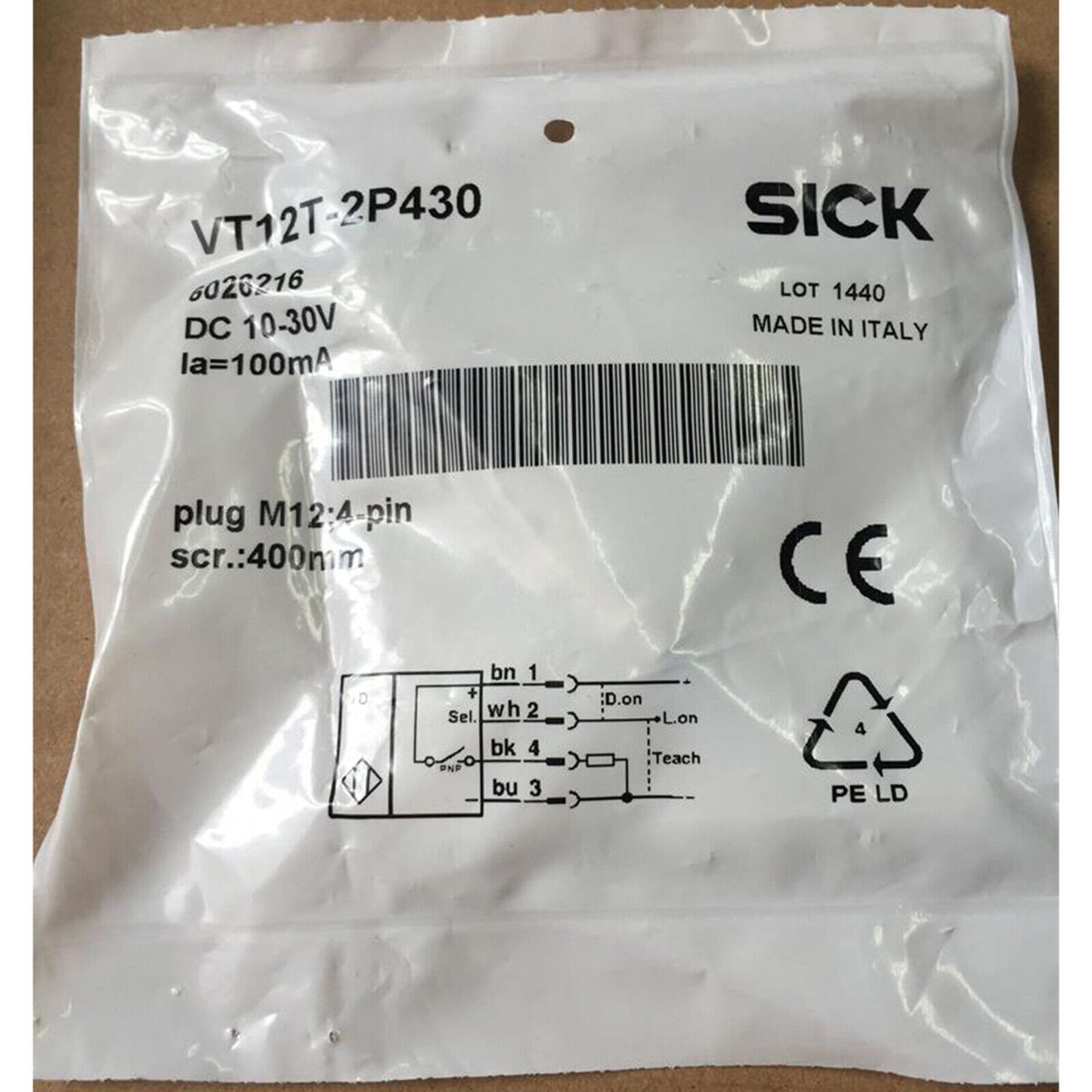 VT12T-2P430 Photoelectric Switch Sensor - SICK