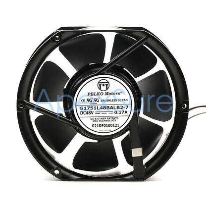 1pcs PELKO G1751L48BALB2-7 48V 0.17A 17251 Double Ball Cooling Fan