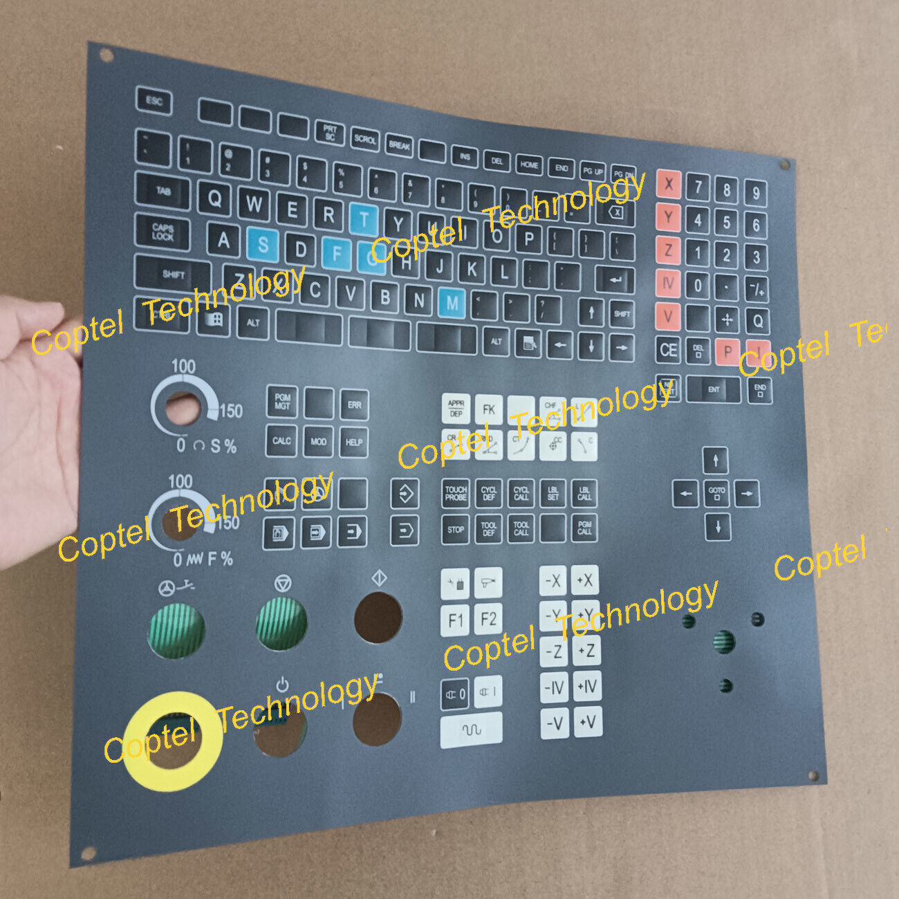 Membrane Keypad Switch for HEIDENHAIN TE-535M ID.NY.368 918-02 - HEIDENHAIN