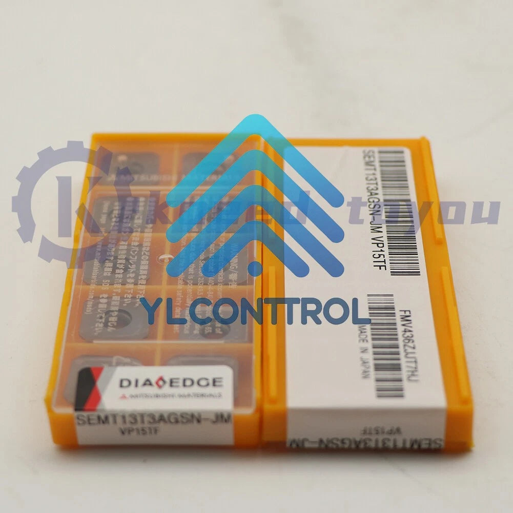 10PCS MITSUBISHI Carbide Inserts SEMT13T3AGSN-JM VP15TF