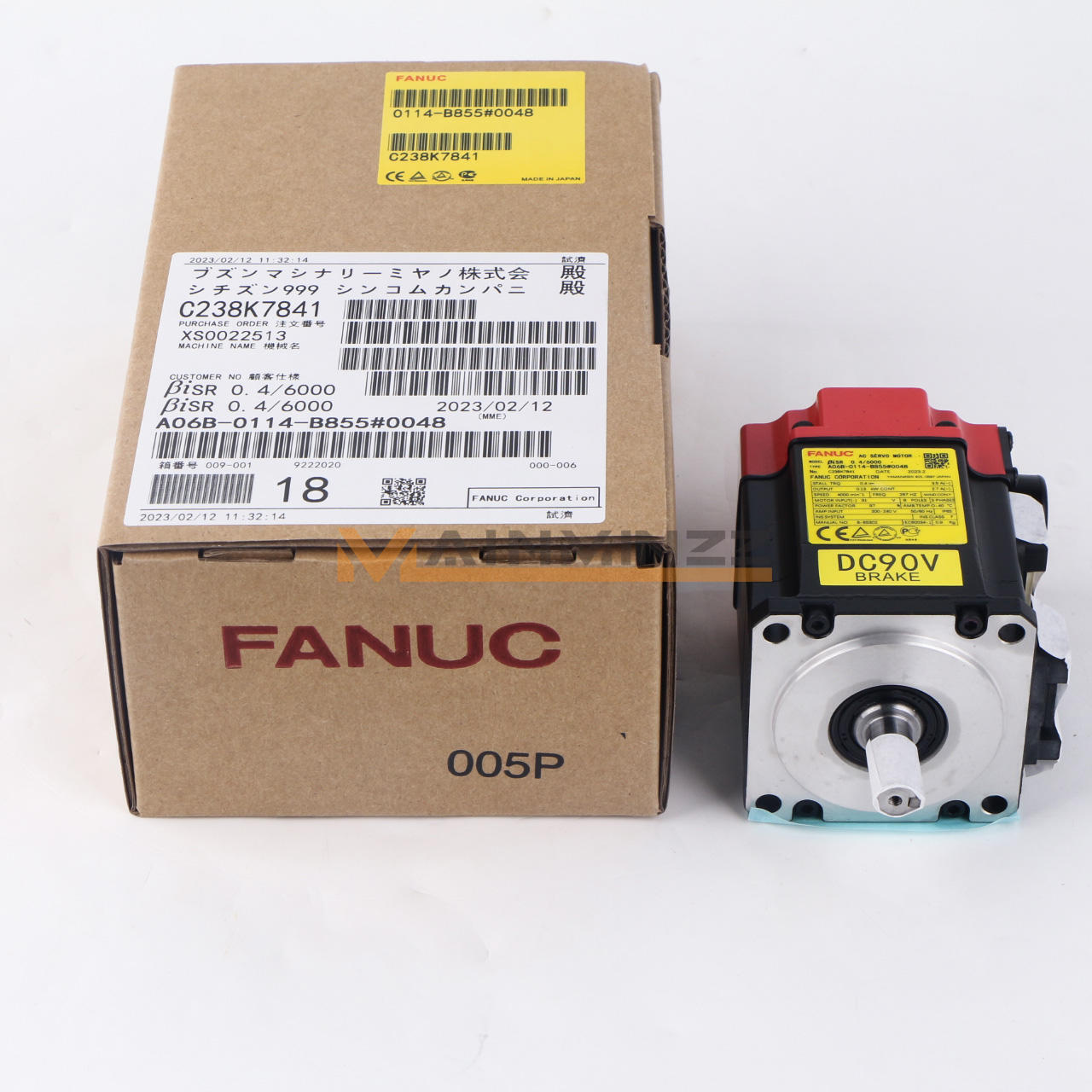 new ONE  FANUC Servo Motor A06B-0114-B855#0048