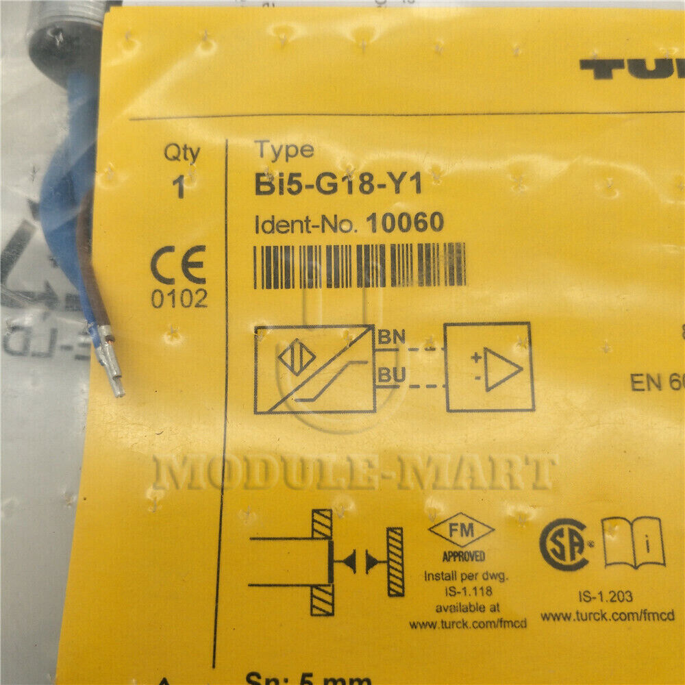 new  TURCK BI5-G18-Y1 1PCS