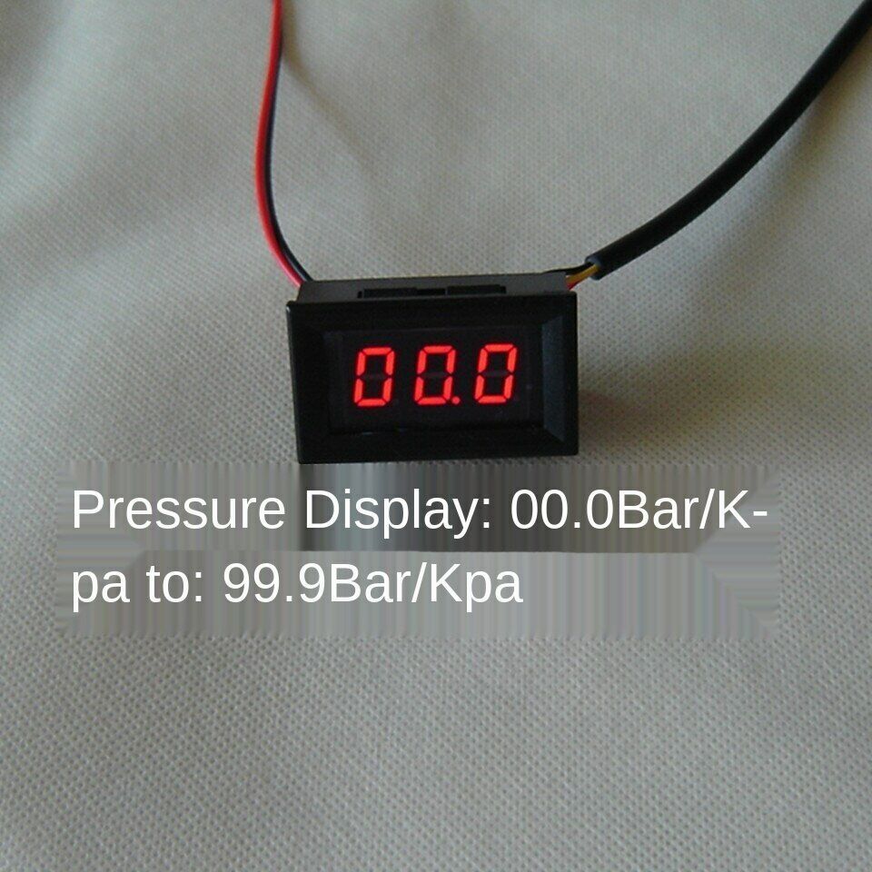 Pressure gauge Accu pneumatic shock digital pressure gauge Small panel mounting