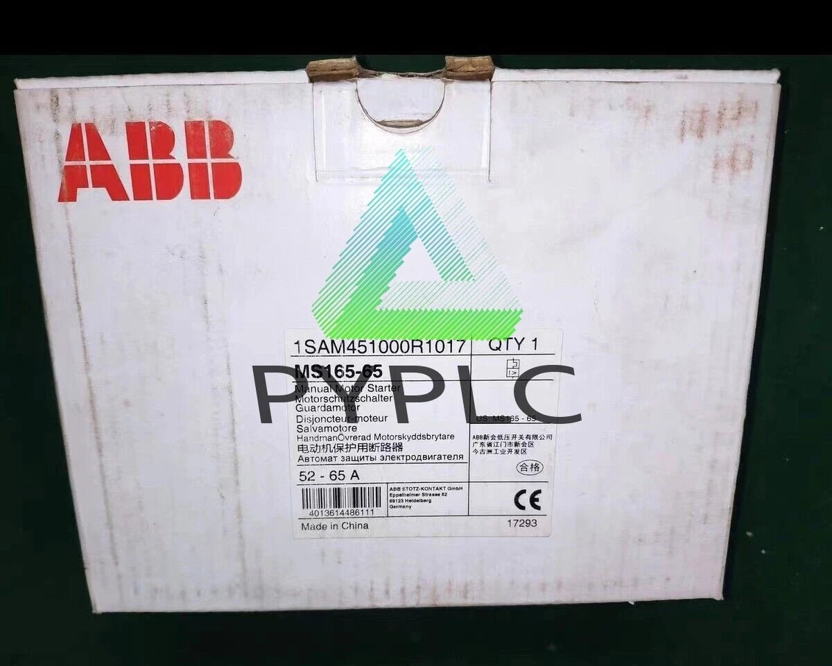 1pc ABB MS165-65 Motor Starter (52-65A) Fast delivery