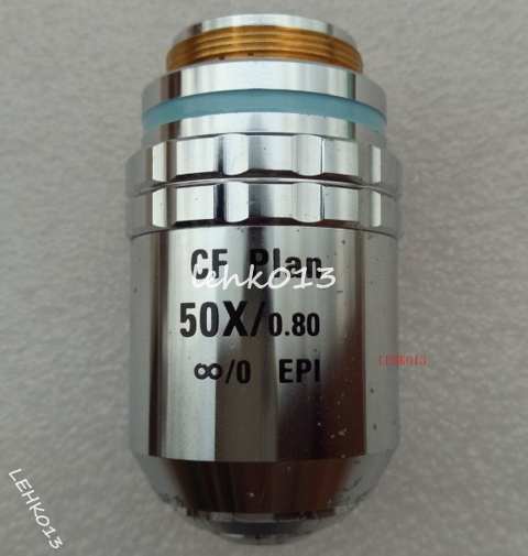 Fiberglass CF PLAN 50x/0.80 Objective Lens - TECHONIC