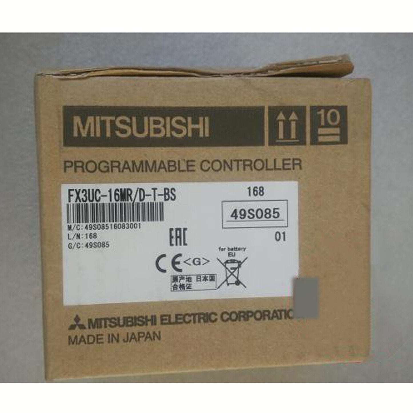 Mitsubishi FX3UC-16MR/D-T-BS PLC module 1PC FAST SHIP - MITSUBISHI
