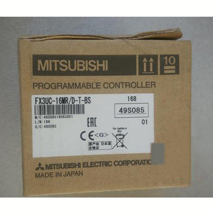 Mitsubishi FX3UC-16MR/D-T-BS PLC module 1PC FAST SHIP - MITSUBISHI