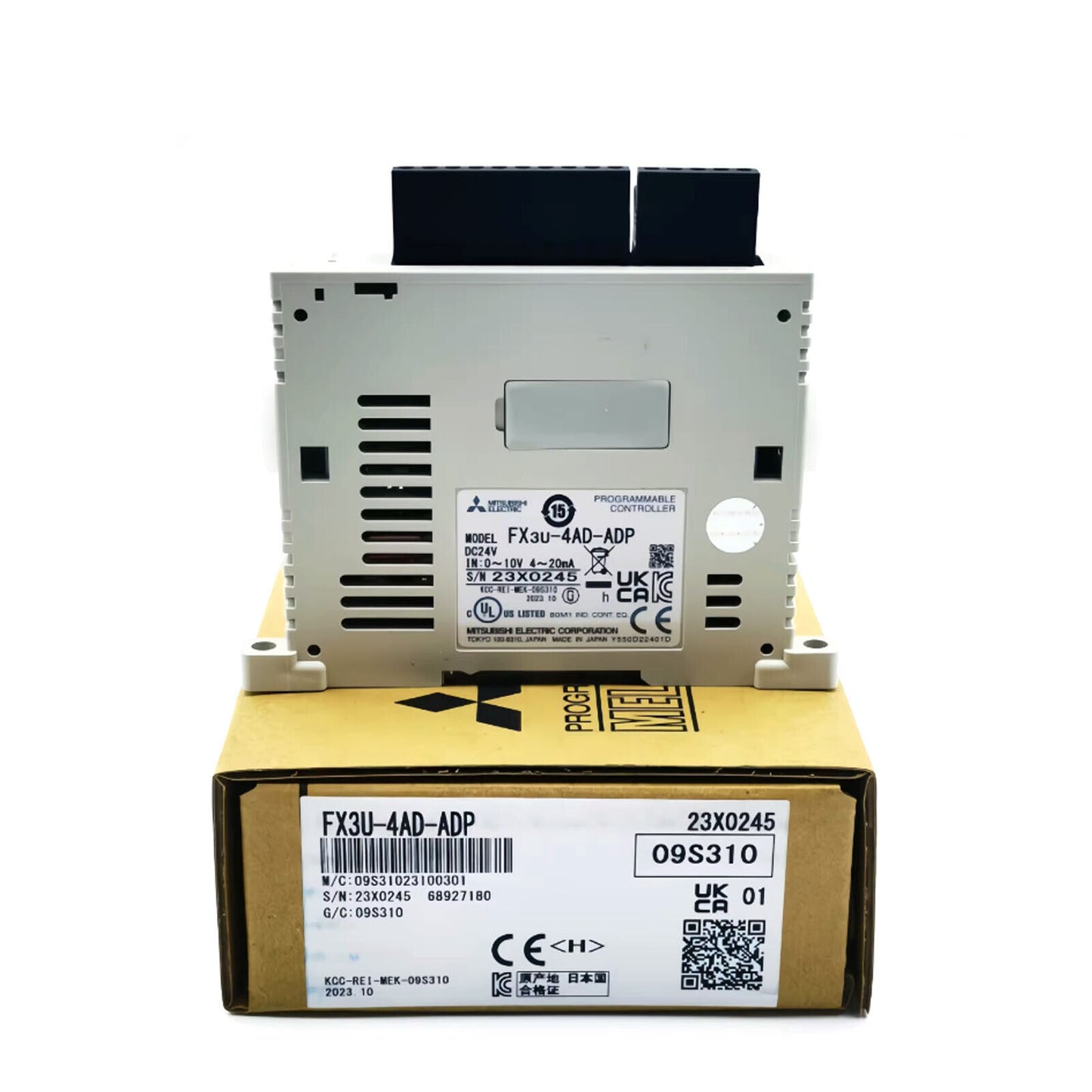 MITSUBISHI FX3U-4AD-ADP FX3U4ADADP PLC Module - MITSUBISHI