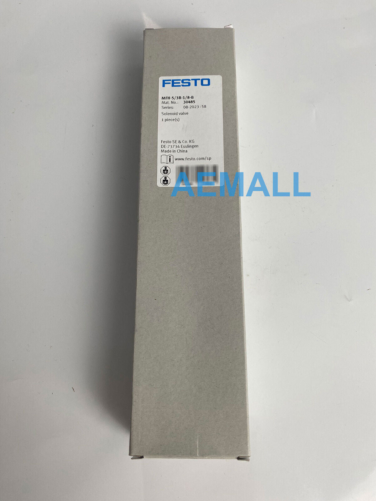 new 1pcs Festo MFH-5/3B-1/8-B 30485 Solenoid Valve - FESTO