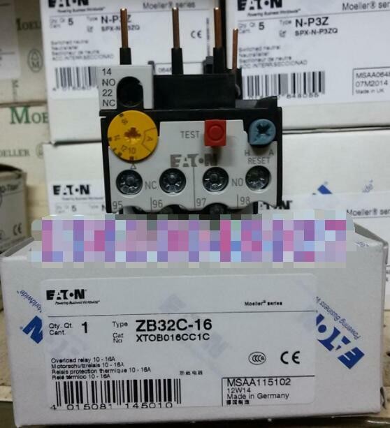 Eaton Moeller ZB32C Series ZB32C-0.4,0.6,1.6,2.4...38 Overload Relay