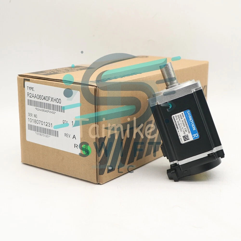 1PCS For SANYO R2AA06040FXH00 400W AC220V Servo Motor