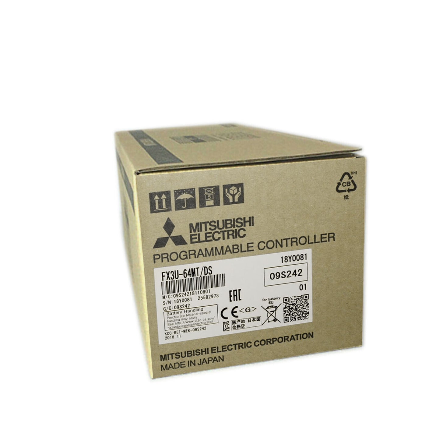 MITSUBISHI FX3U-64MT/DS Variable Frequency Drive Base Unit Controller - MITSUBISHI