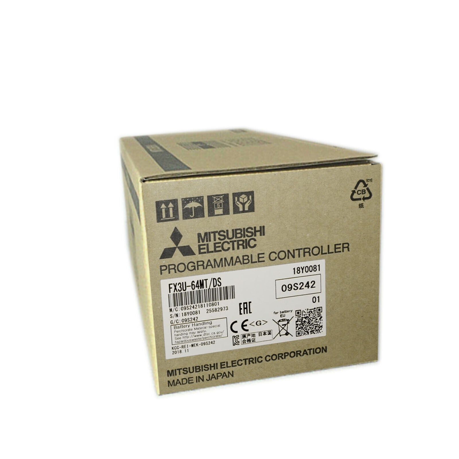 MITSUBISHI FX3U-64MT/DS Variable Frequency Drive Base Unit Controller - MITSUBISHI