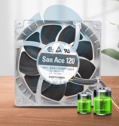new SanAce 9SG1248P1G0412038 48V 1.0A 4-line 120MM Metal Shell Inverter Fan - SANACE