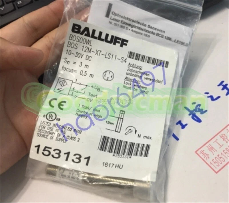 1Pc BALLUFF BOS 12M-XT-LS11-S4 px