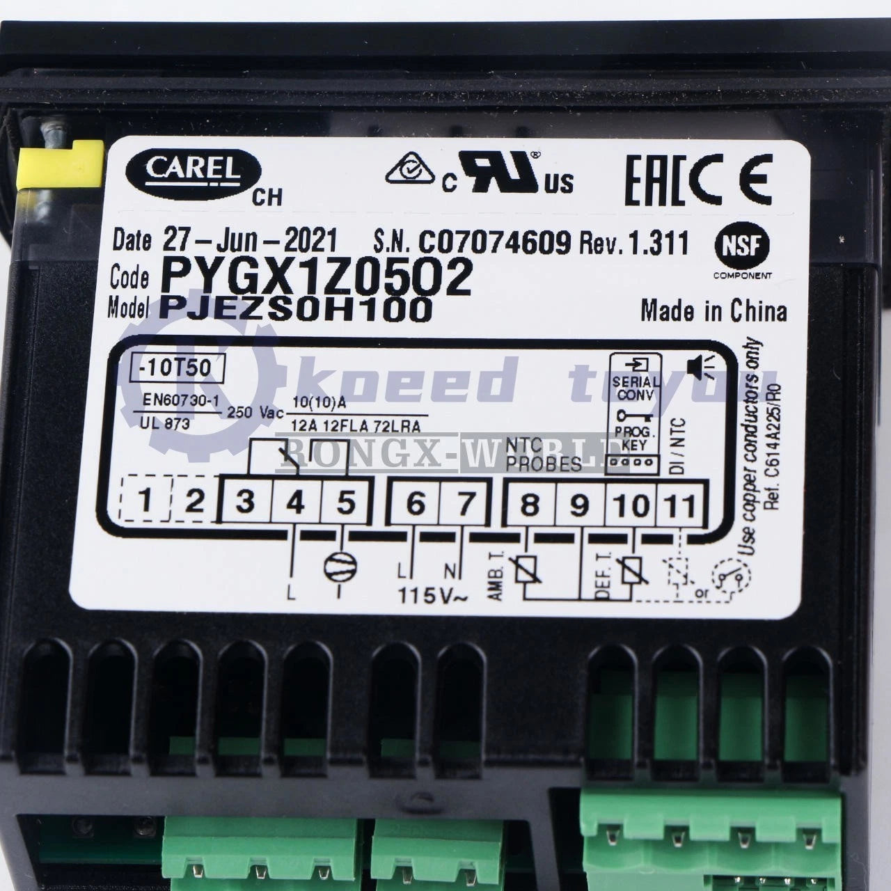 1PCS CAREL PJEZS0H100 TEMPERATURE CONTROLLER