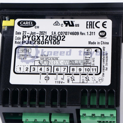 1PCS CAREL PJEZS0H100 TEMPERATURE CONTROLLER
