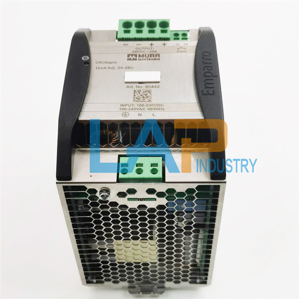 used 1PCS  FOR MURR Switching power supply 85442 INPUT：100-230VDC