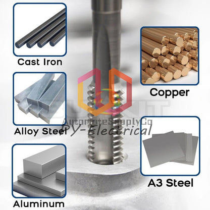 5/8"-32 UN Tap and Die Set Right Hand, 5/8 x 32 UN Thread Tap and Round Die