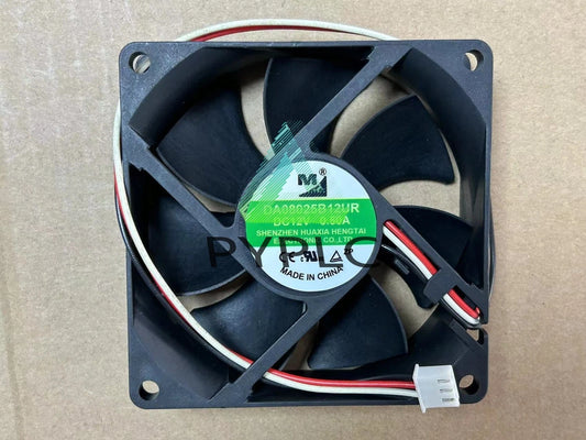 YM 8025 8CM DA08025B12UR 12V 0.50A three-wire cooling fan~