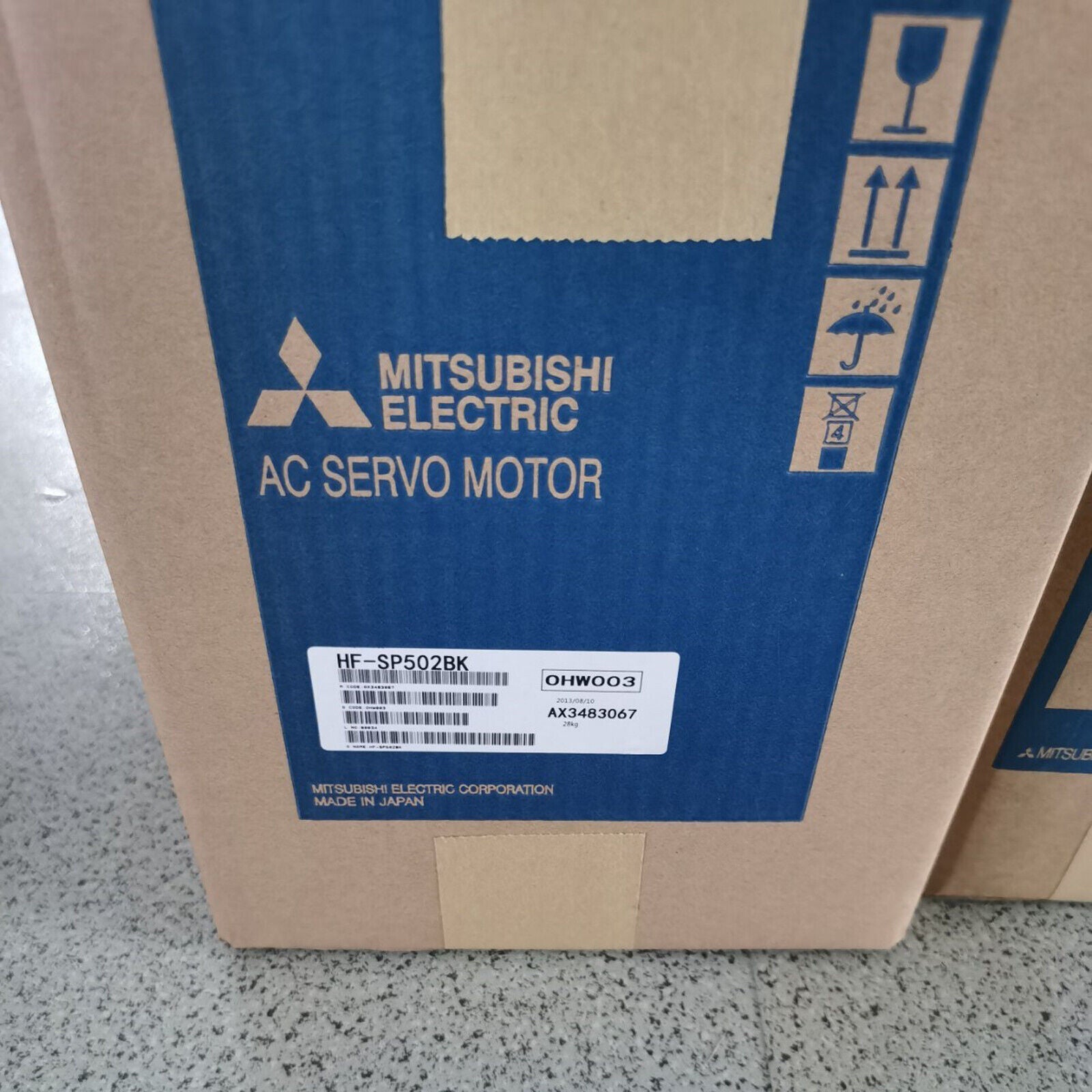 New 1PC Mitsubishi AC Servo Motor HF-SP502BK Fast Ship - MITSUBISHI