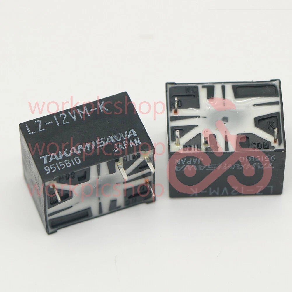 10PCS LZ-12VM-K Power Relay 10A 12VDC 4Pins #US