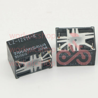 10PCS LZ-12VM-K Power Relay 10A 12VDC 4Pins #US