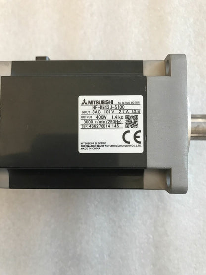 Used Mitsui Mitsubishi HF-KN43J-S100 Servo Motor Tested Good Condition - MITSUBISHI