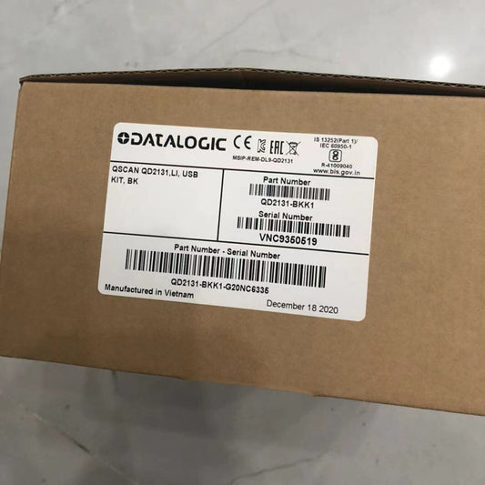 1PC  Datalogic QD2131-BKK1 1D Handheld Barcode Scanner Kit with USB cable#XR