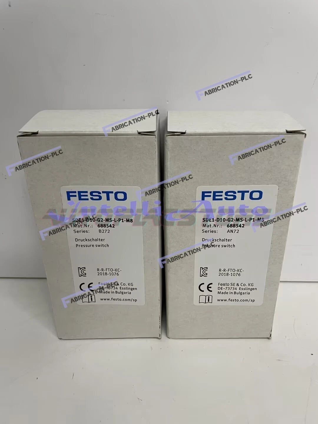 FESTO SDE1-D10-G2-MS-L-P1-M8 688542 Solenoid Valve