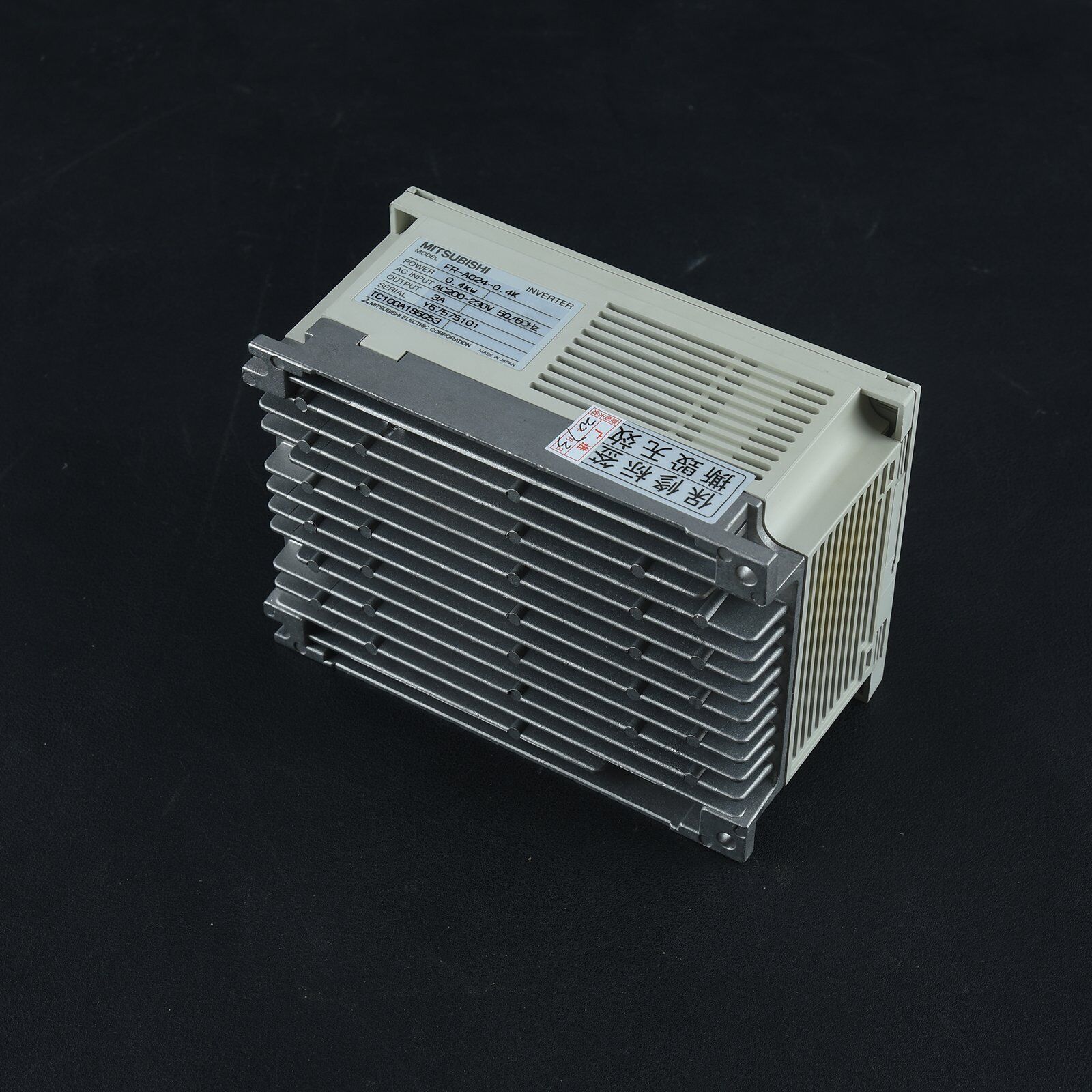 Used Mitsubishi Inverter FR-A024-0.4K Tested OK - MITSUBISHI