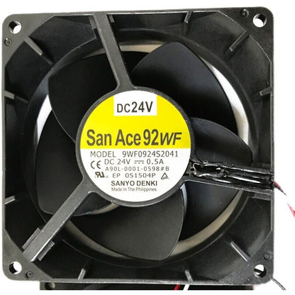 new Sanyo 9WF0924S2041 24V 0.5A 9032 Fanuc Drive Fan A90L-0001-0598#B Equipment Fan - SANYO