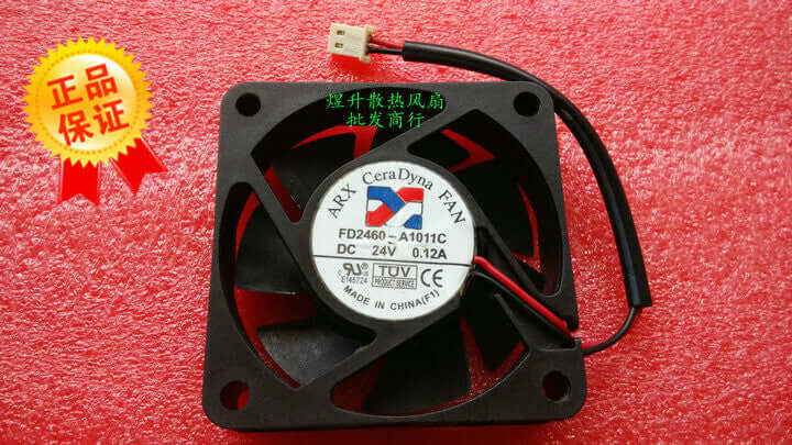 new ARX FD2460-A1011C DC24V 0.12A 6CM 6015 inverter fan
