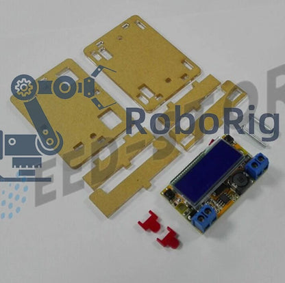 DC-DC Adjustable Step-down Power Supply Module Voltage Current LCD Display Shell