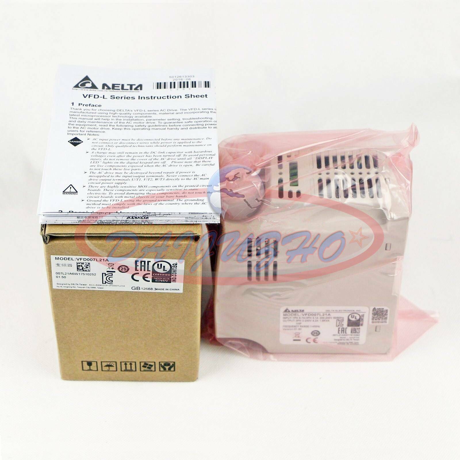 new ONE Delta VFD007L21A Inverter 0.75KW 220V - ONE