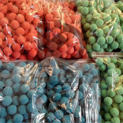 100pcs Round Pore cleaning ball Sponge cleaning ball Dia 20mm