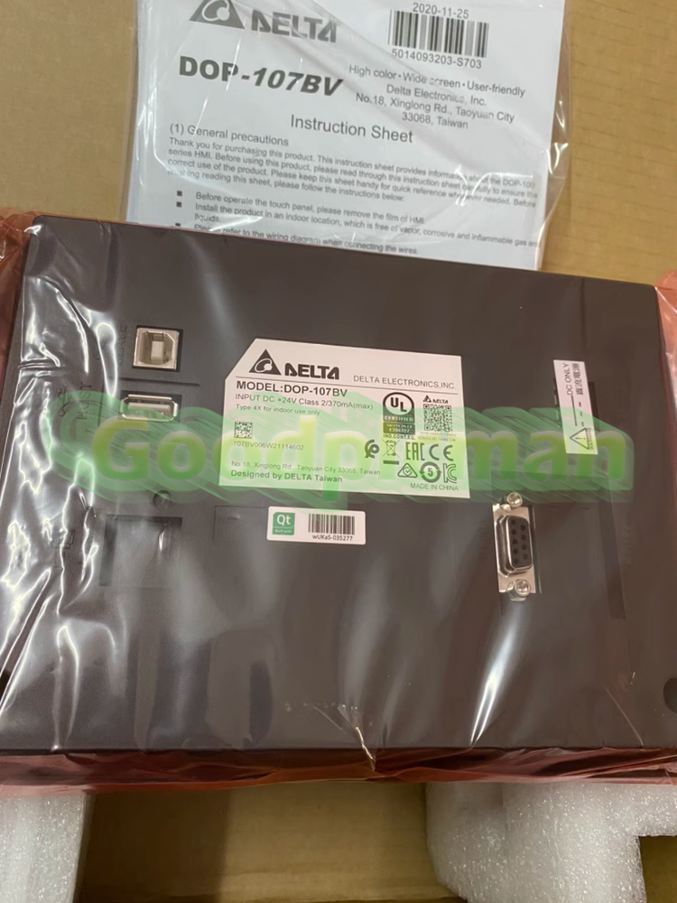 Delta DOP-107BV HMI Touch Screen DOP107BV 1Pcs/